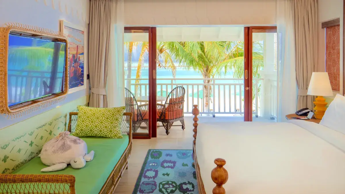 在Saii Lagoon Maldives Sky Room欣賞美麗海景