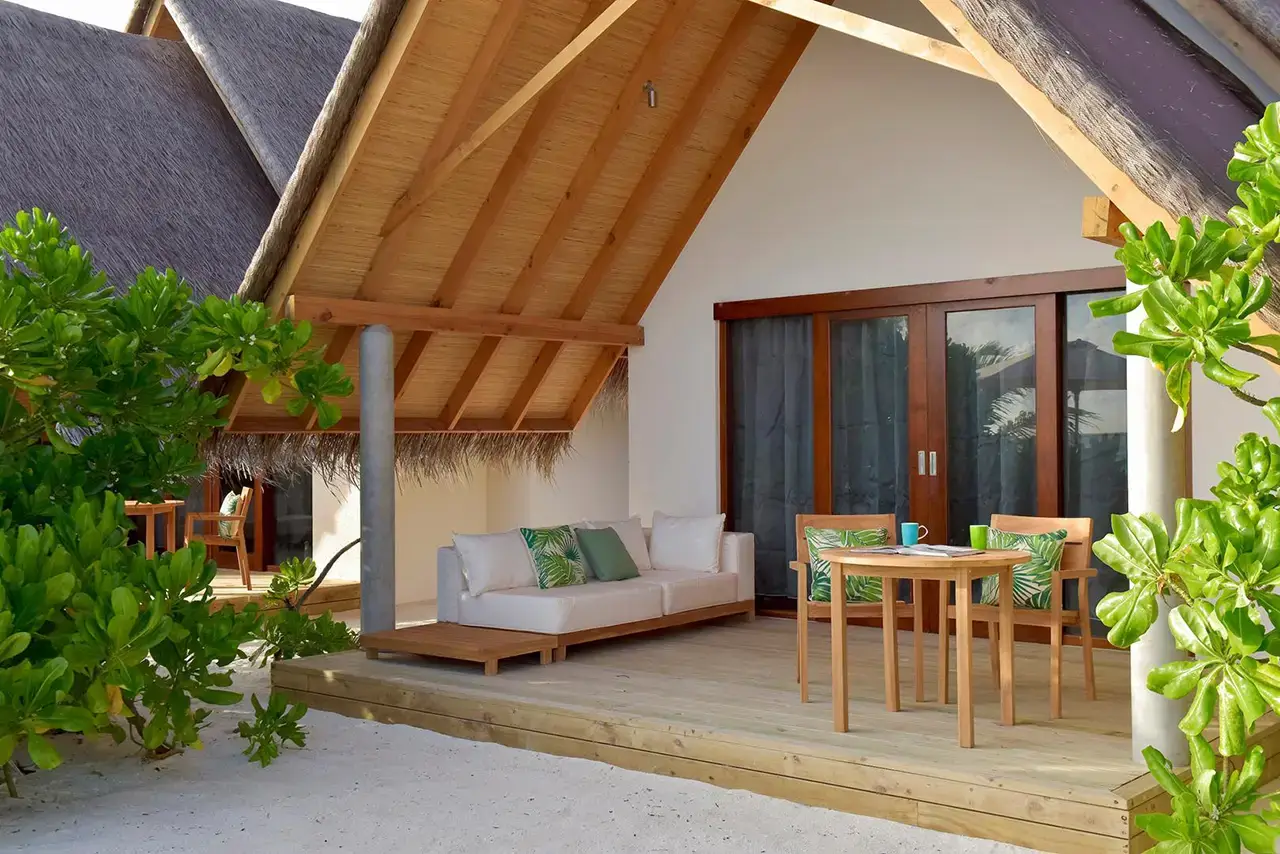 Fushifaru Beach Villa sunset
