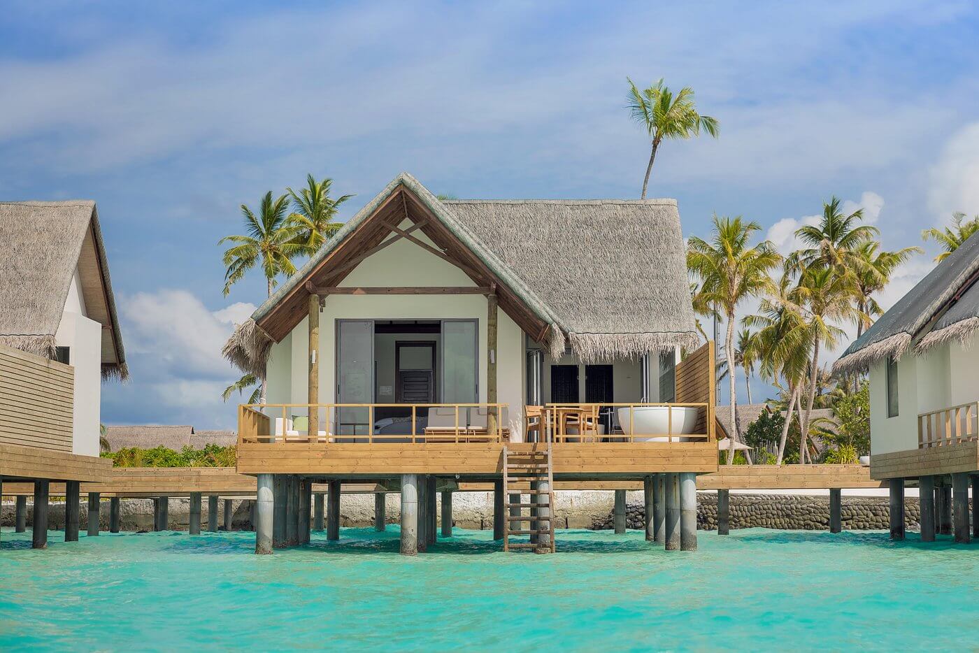 fushifaru jacuzzi Water Villa