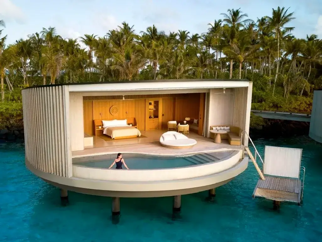 ritz carlton maldives，國際知名建築師Kerry Hill設計