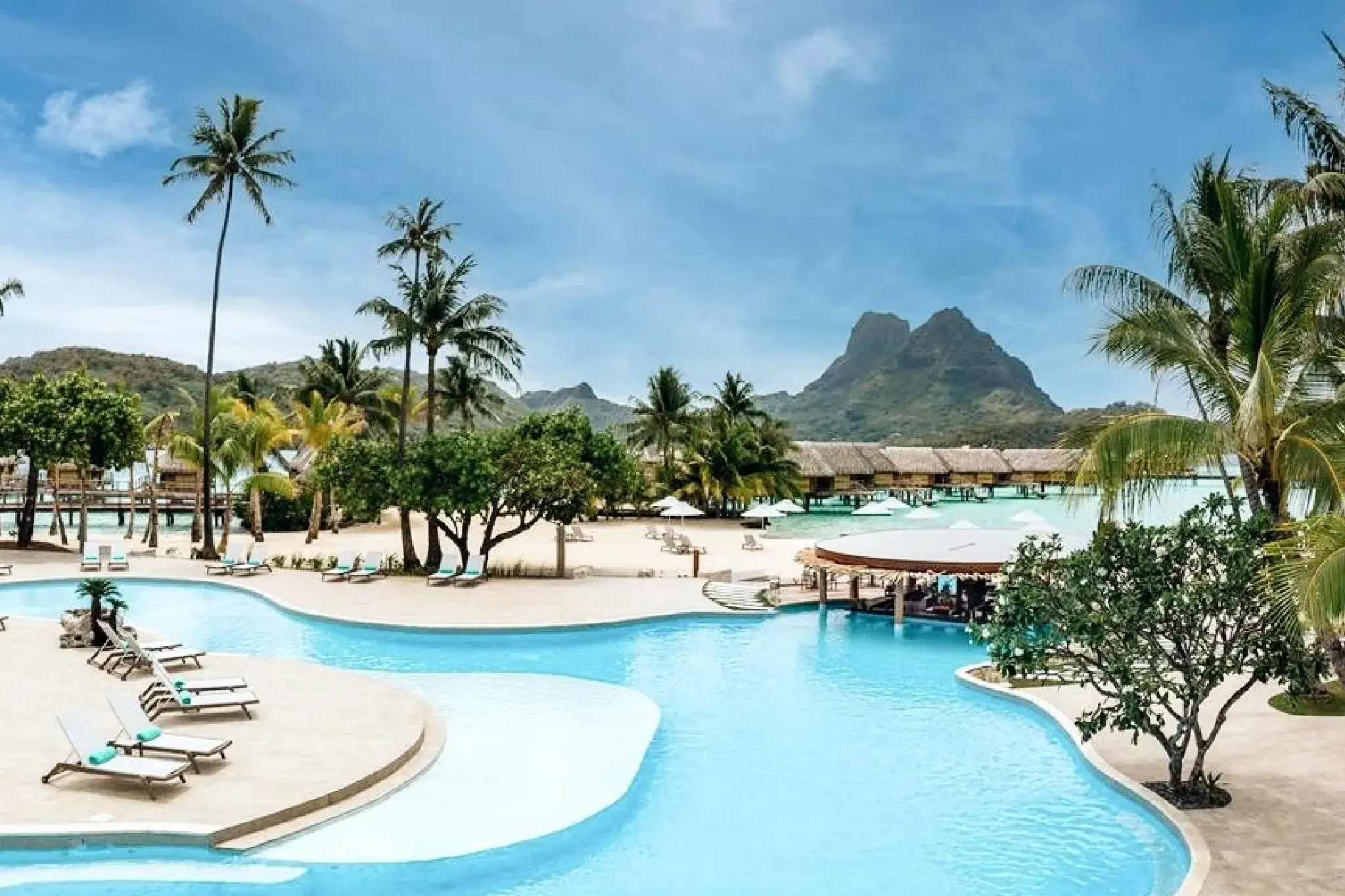 Bora-Bora Pearl Beach Resort & Spa泳池