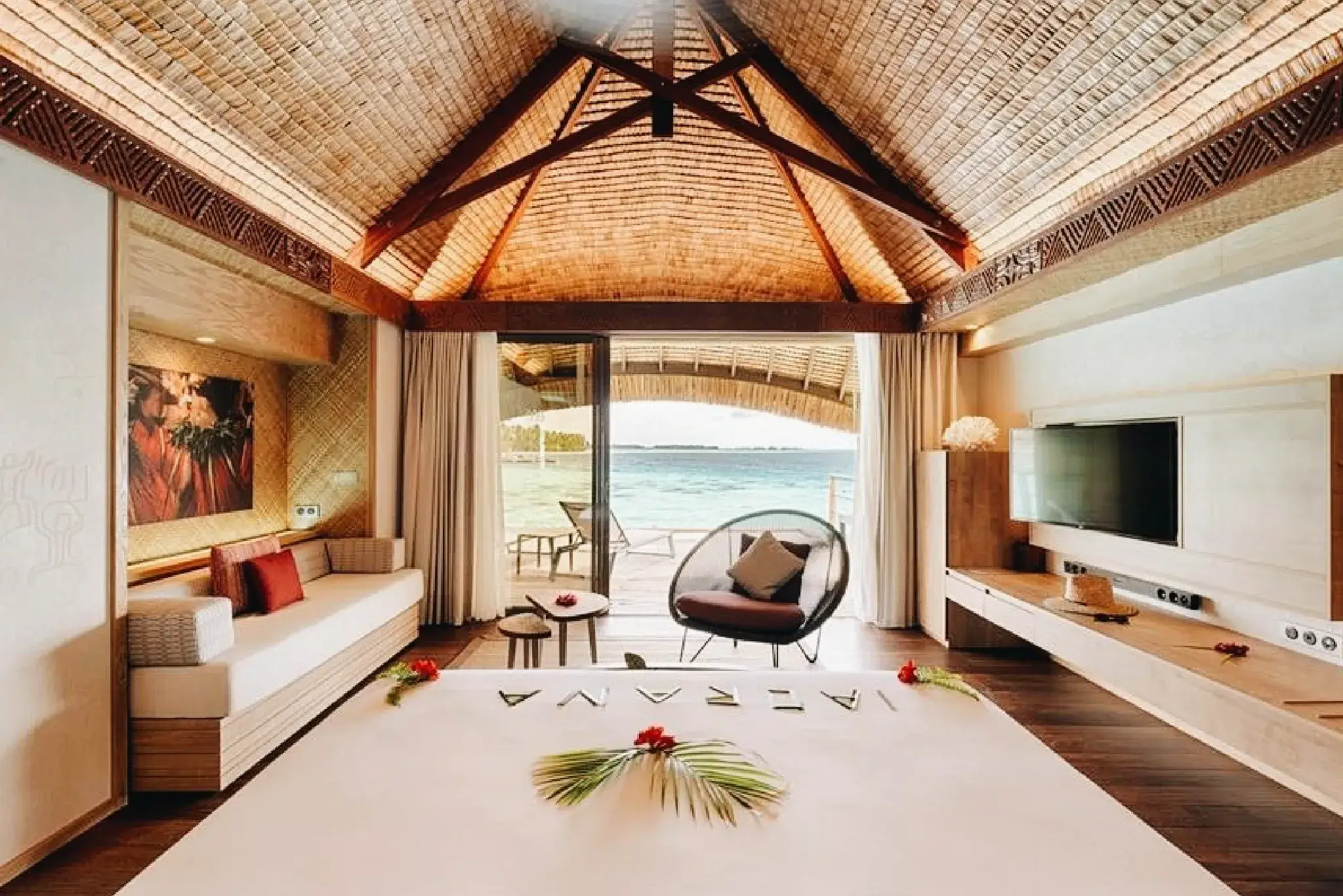 Bora-Bora Pearl Beach Resort & Spa海景臥房