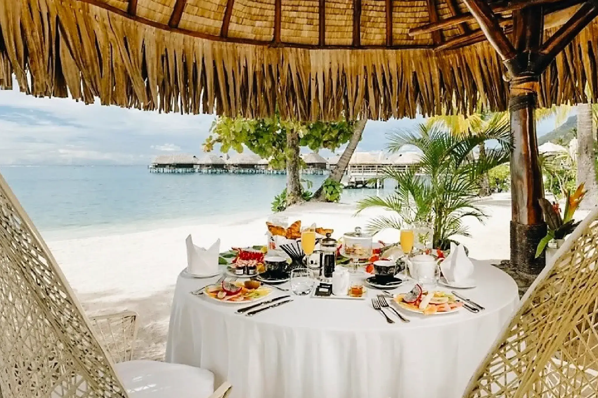 Easter island Explora la posada de mike rapu戶外用餐區